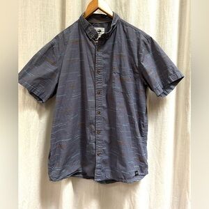 Arbor wear blue short sleeve button up XL